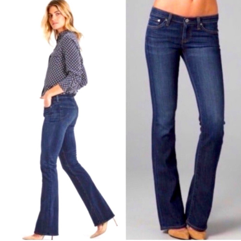 AG ADRIANO GOLDSCHMIED Women's‎ Jeans Ballad Slim Boot Flare USA MADE Size 27R